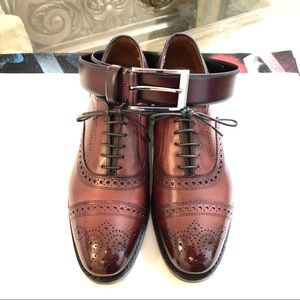 Allen Edmond Strand Oxblood | 9D *Free Belt*
